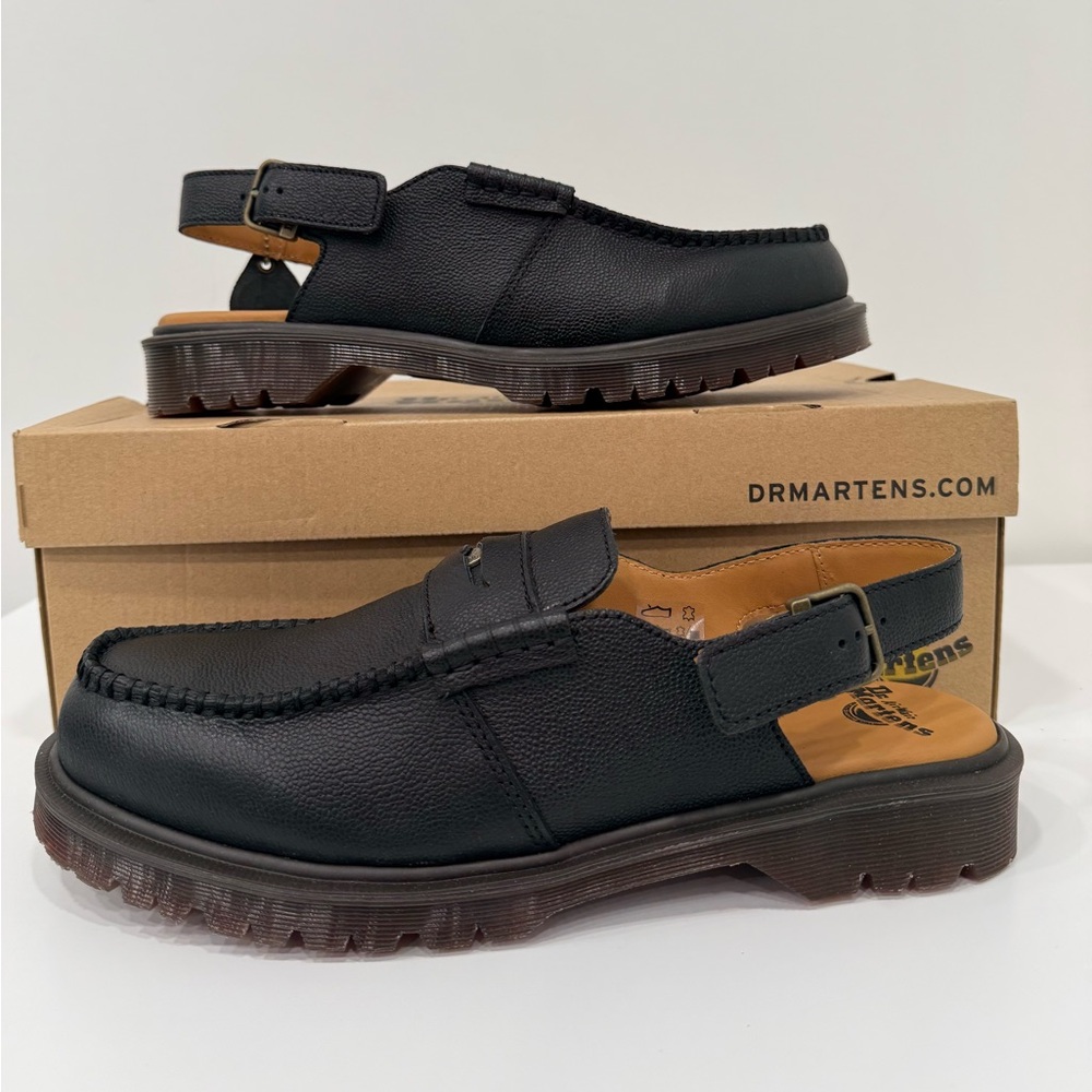 Dr. Martens Penton Slingback Westminster Leather Mules Shoes 31511001 Men 13